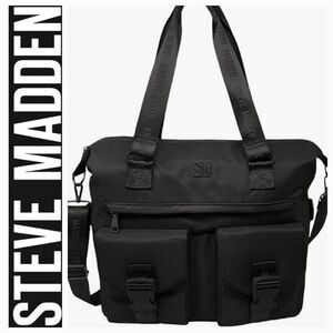 Steve Madden BKeera Tote Bag- Black